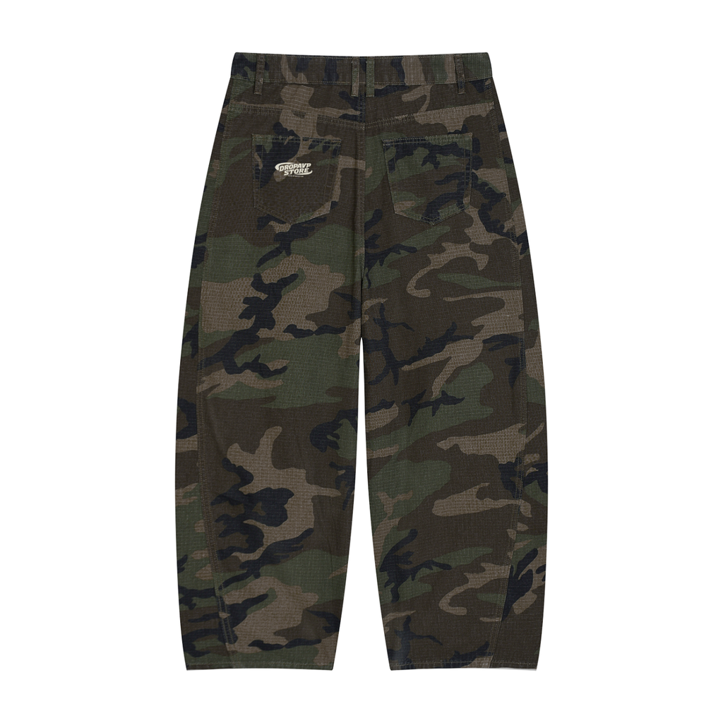 GENERIC MENS CAMO BARREL LEG CARGO