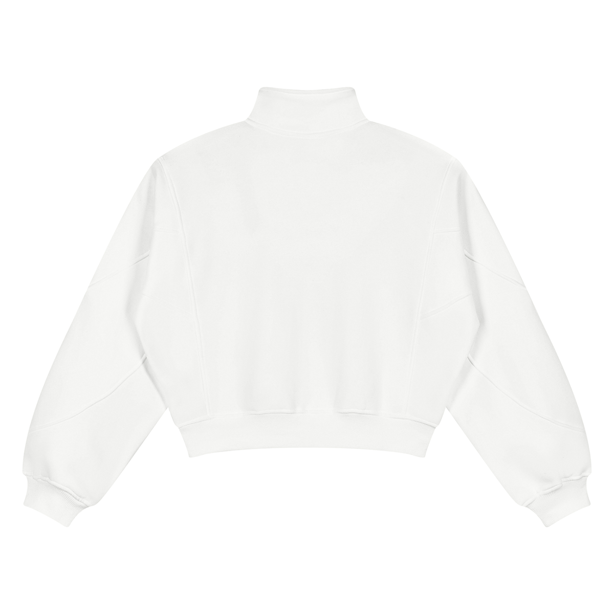 BLANK WOMENS 1/4-ZIP SWEATSHIRT