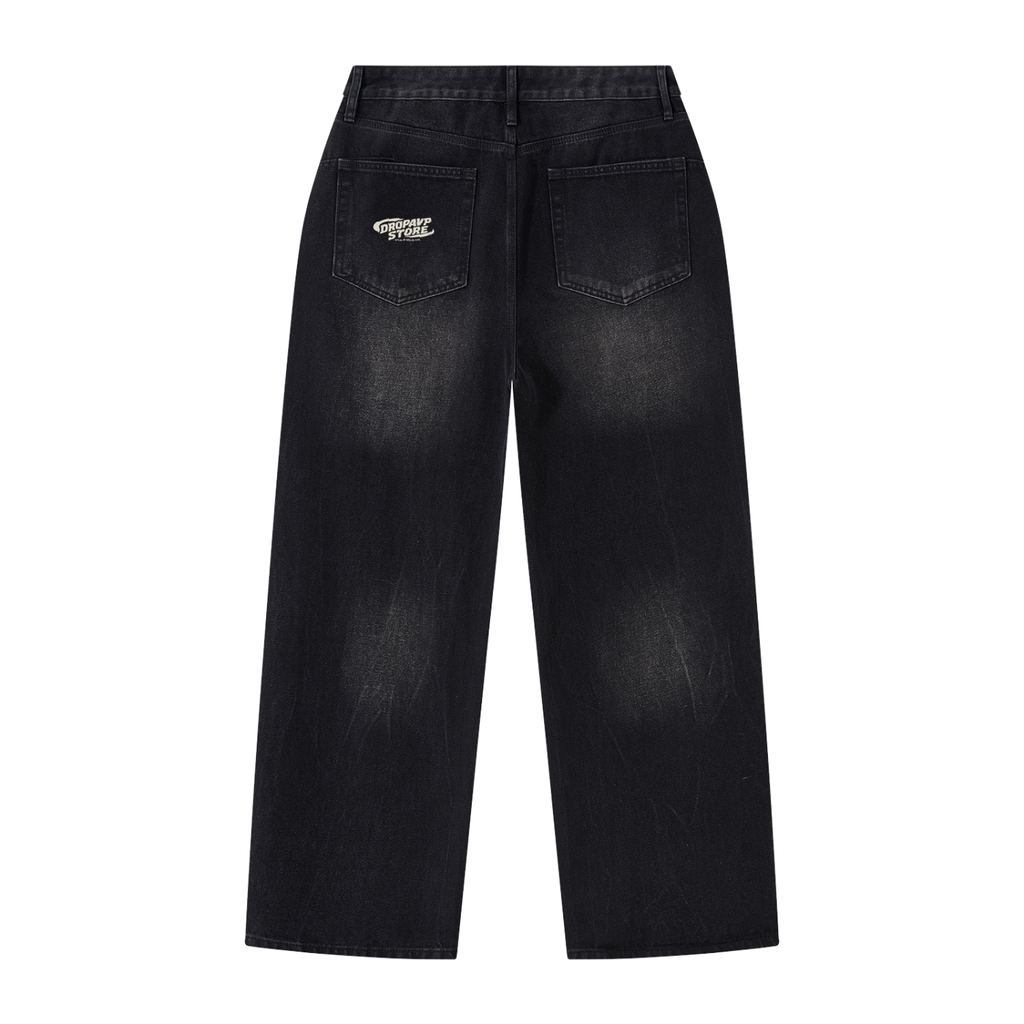 GENERIC MENS VINTAGE WIDE LEG JEANS