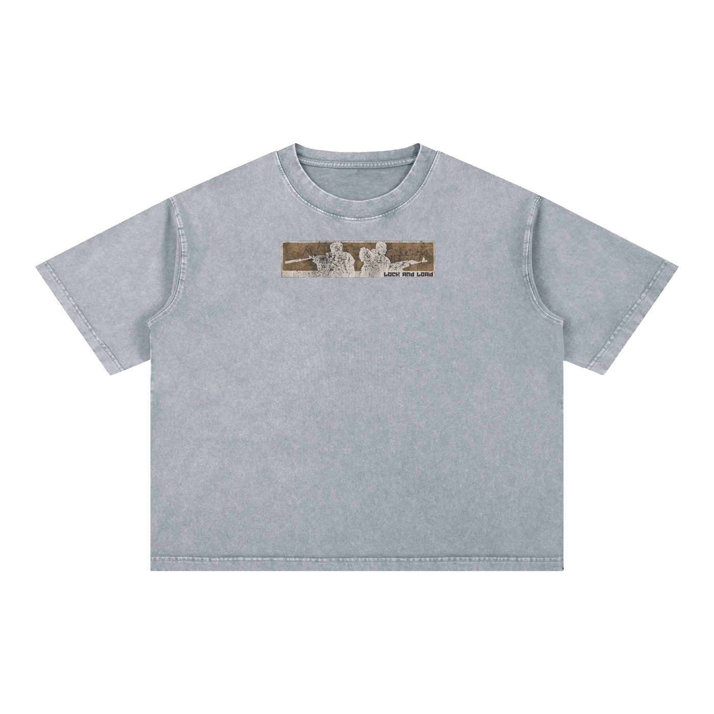SPECIALTY BOXY MINERAL WASH lock load TEE