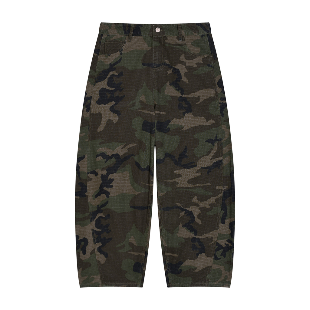 GENERIC MENS CAMO BARREL LEG CARGO