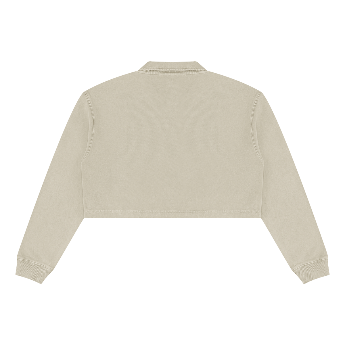 BLANK WOMENS VINTAGE CROP SWEATSHIRT