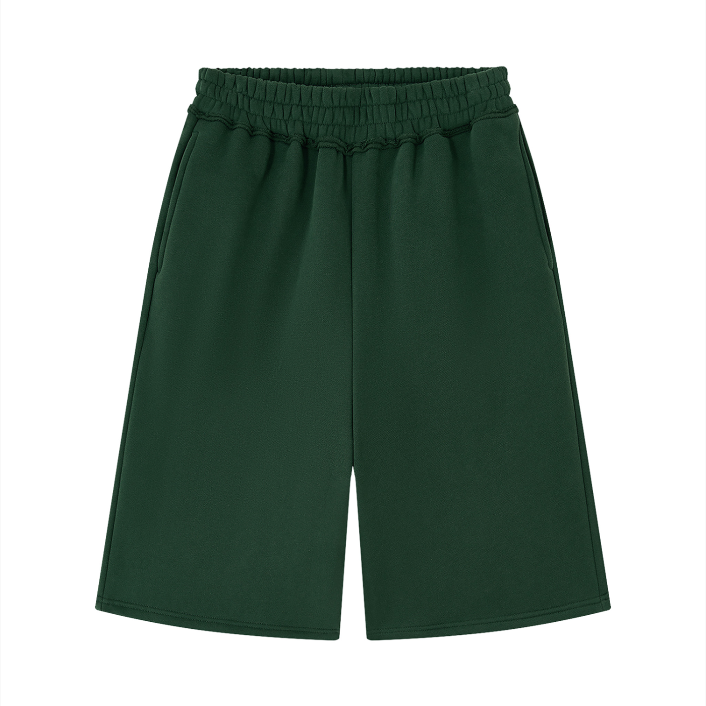 GENERIC RAW EDGE FLEECE SHORTS