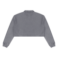 BLANK WOMENS VINTAGE CROP SWEATSHIRT