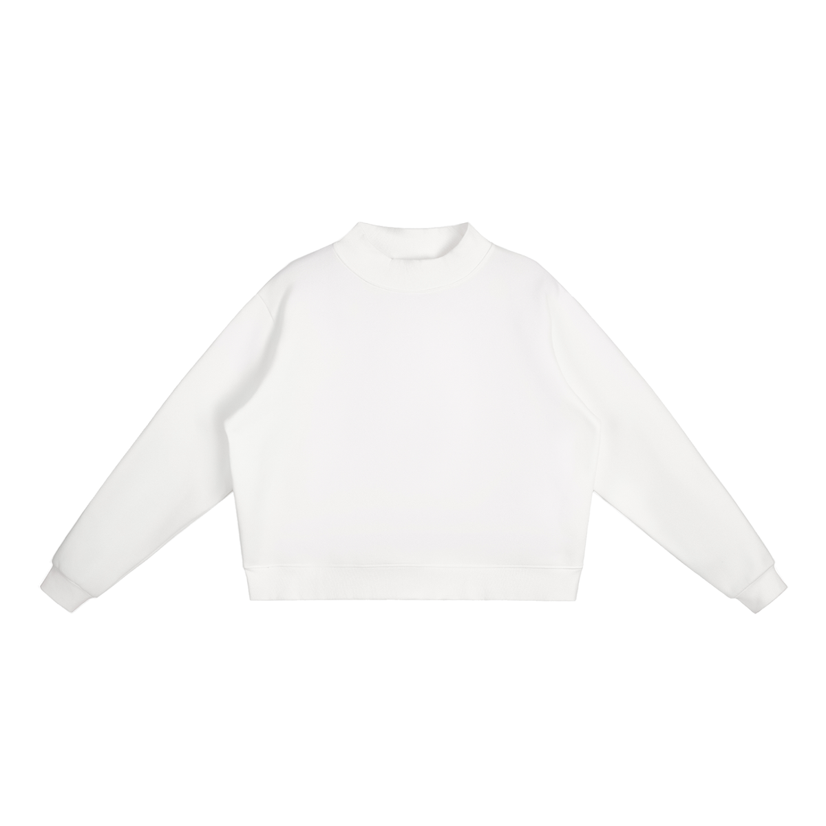 BLANK FLEECE CREWNECK SWEATSHIRT