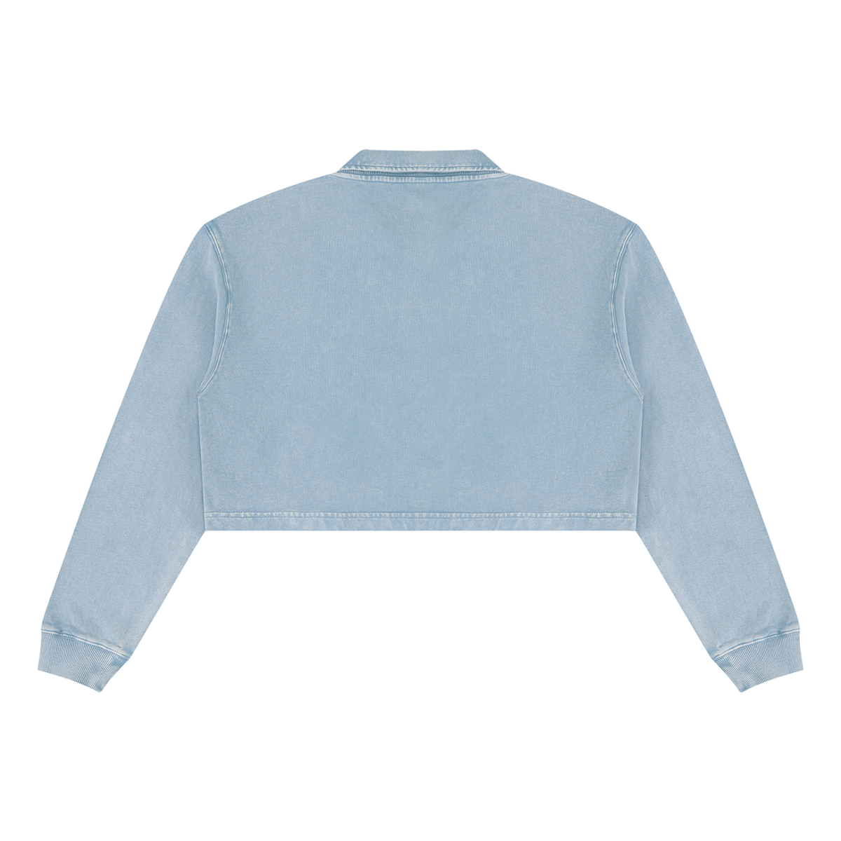 BLANK WOMENS VINTAGE CROP SWEATSHIRT