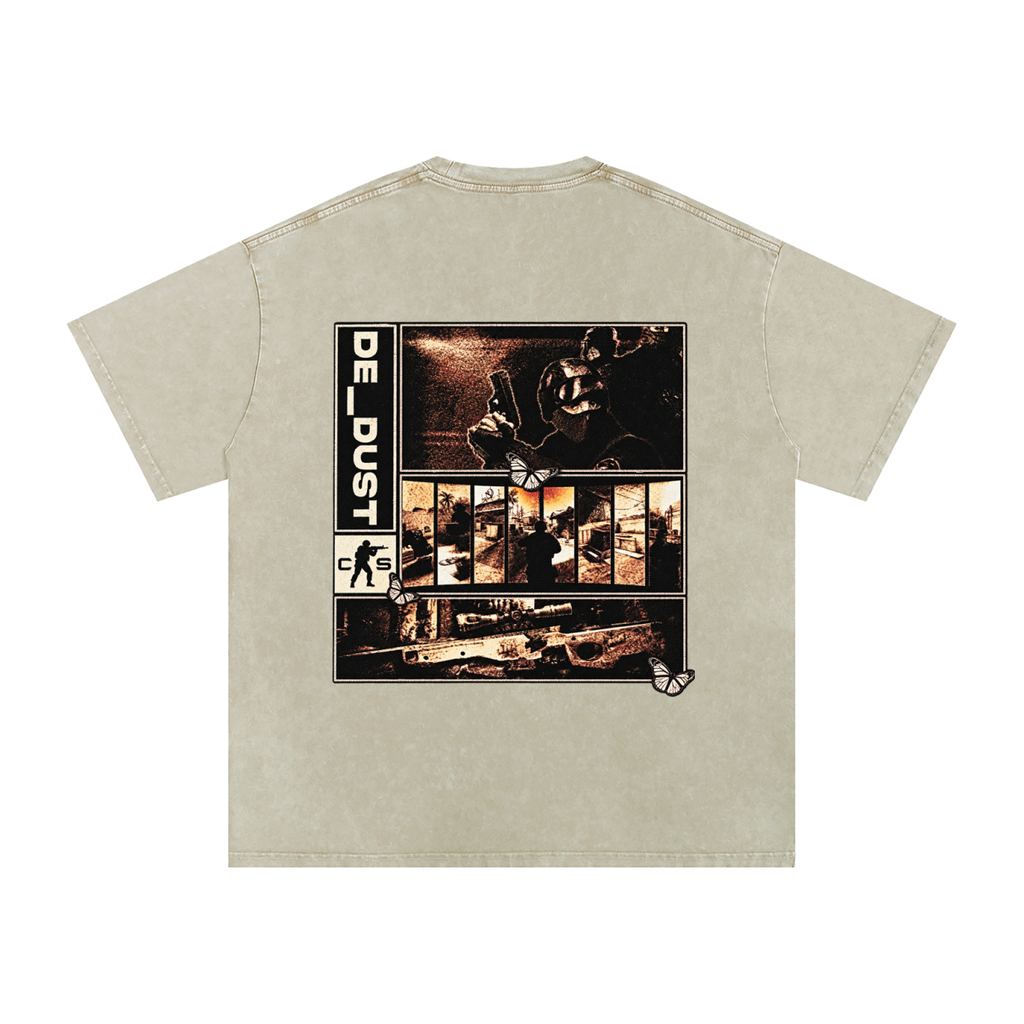 SPECIALTY OVERSIZED SNOW WASH CS1.6 TEE