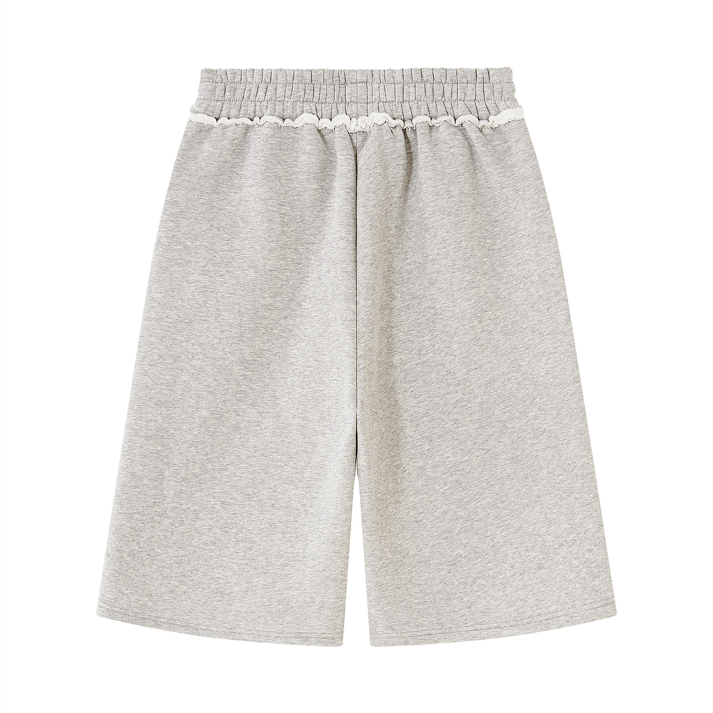 GENERIC RAW EDGE FLEECE SHORTS