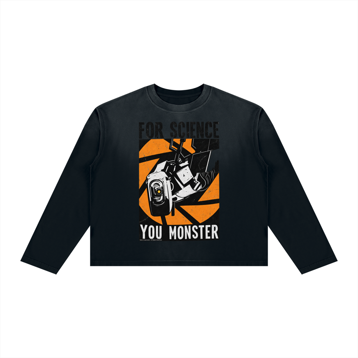PORTAL 2 PROMO BOXY LONG SLEEVE