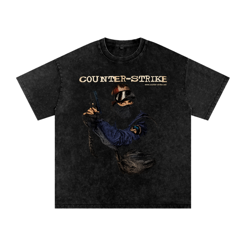 SPECIALTY OVERSIZED SNOW WASH PROMO SHIRT