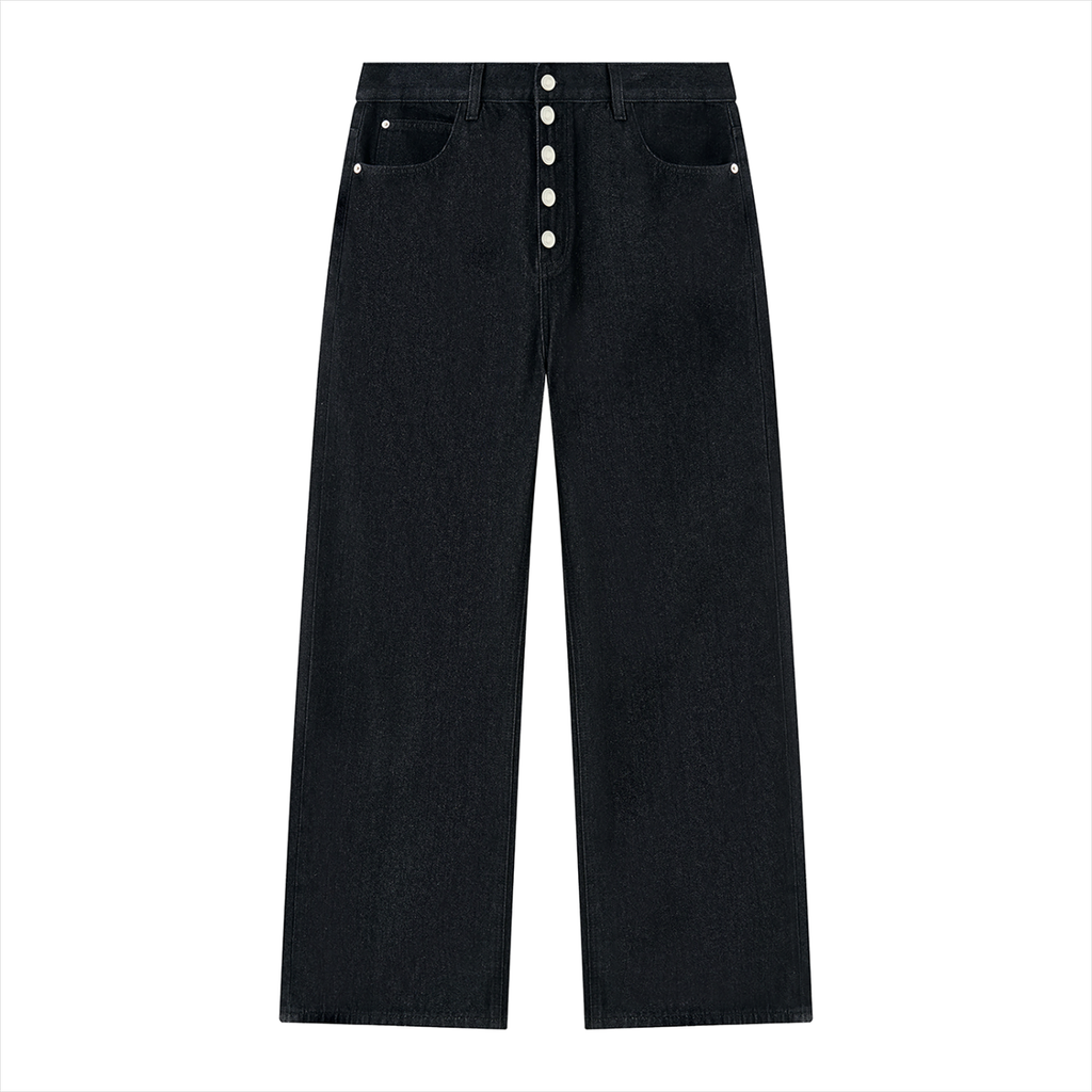 BLANK MENS VINTAGE WASH WIDE JEANS