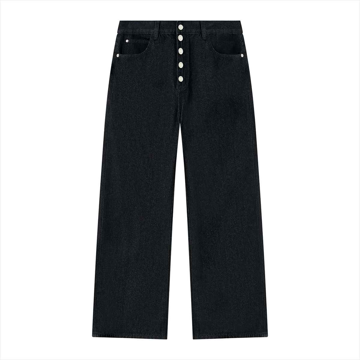 BLANK MENS VINTAGE WASH WIDE JEANS